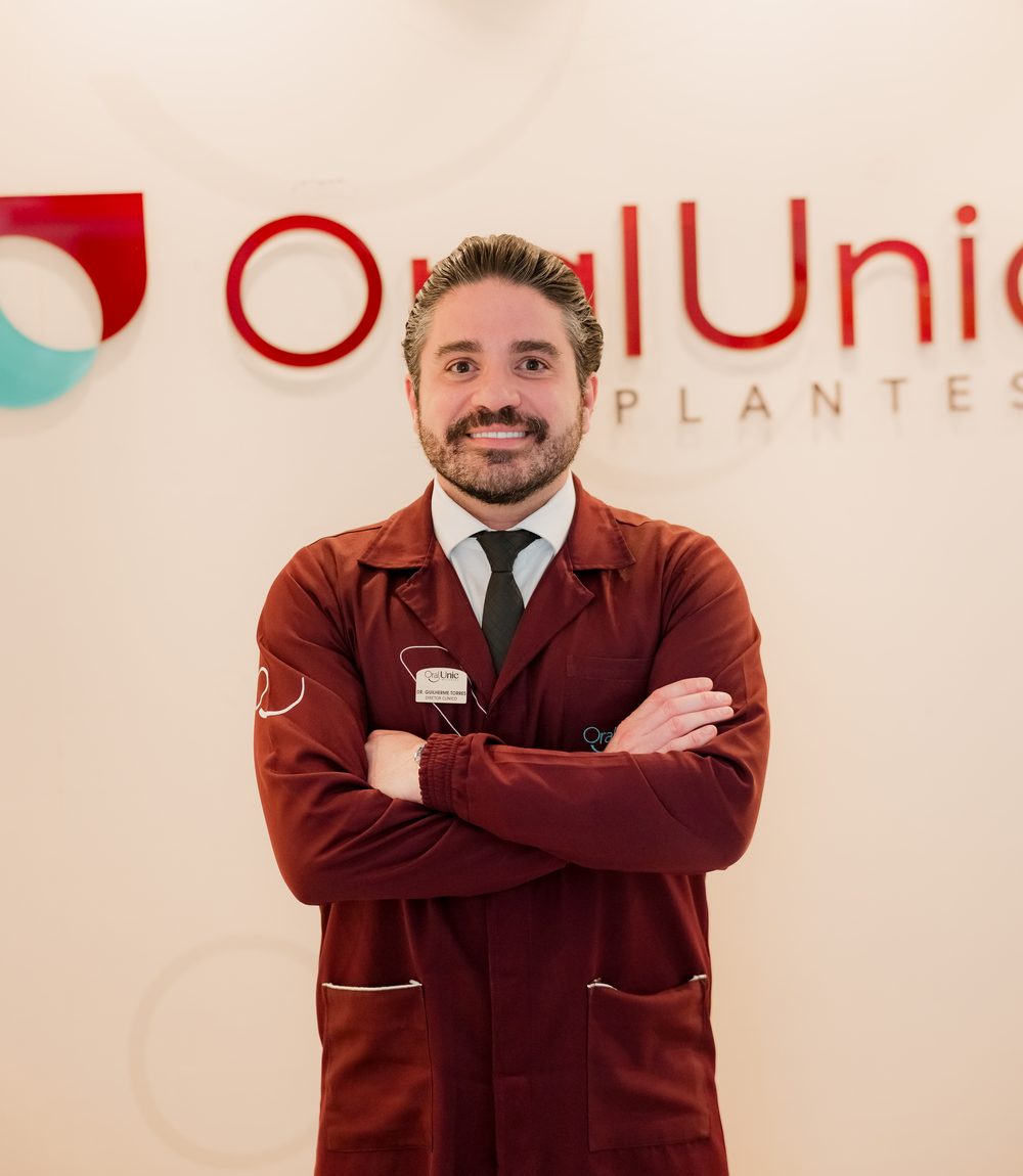 Dr. Guilherme Torres, responsável pelos tratamentos de implante da Oral Unic Bento Gonçalves