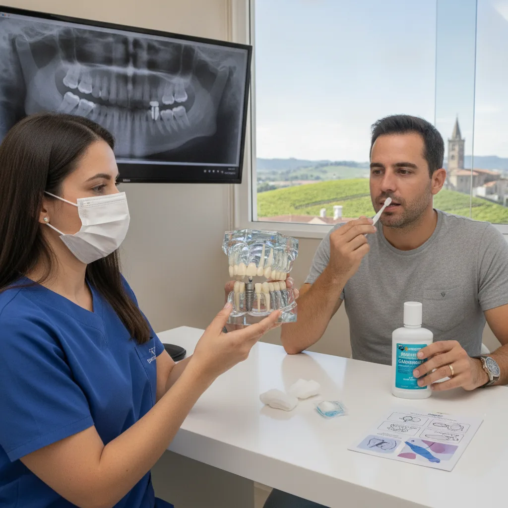 Como Cuidar do Implante Dentário Recém Colocado em Bento Gonçalves